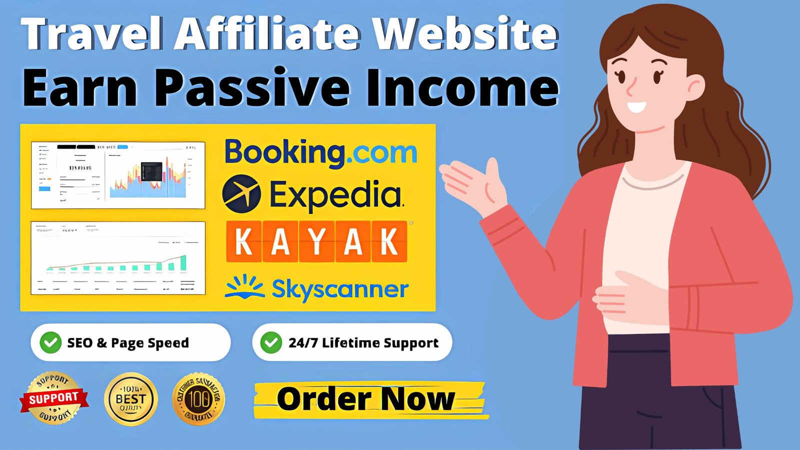 Travel affiliate marketing website