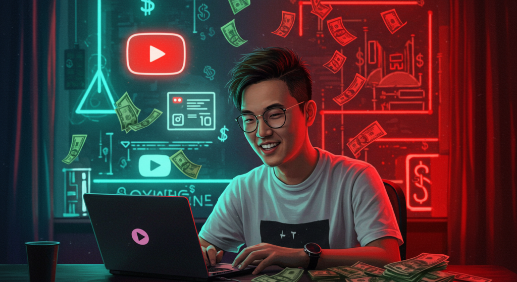 youtube automation income