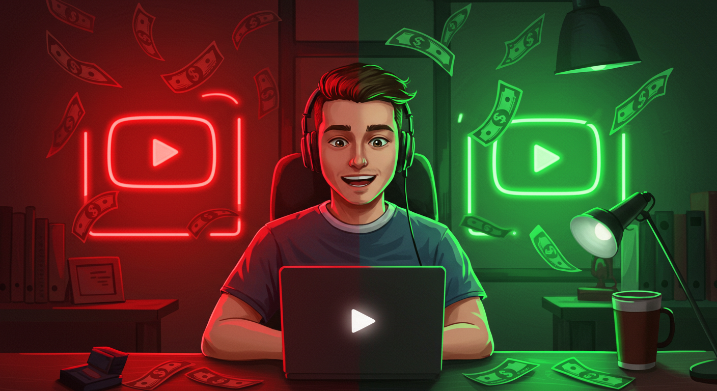 youtube channel make 1000$ in 30 days